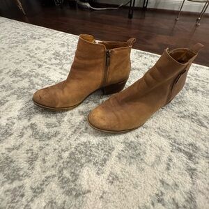 Lucky Brand Tan Ankle Booties